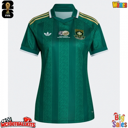 South Africa Replica Away Stadium Shirt for Women World Cup 2026 Short Sleeve